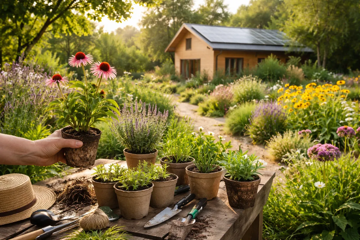 Comment choisir des plantes pour un jardin d'habitat durable