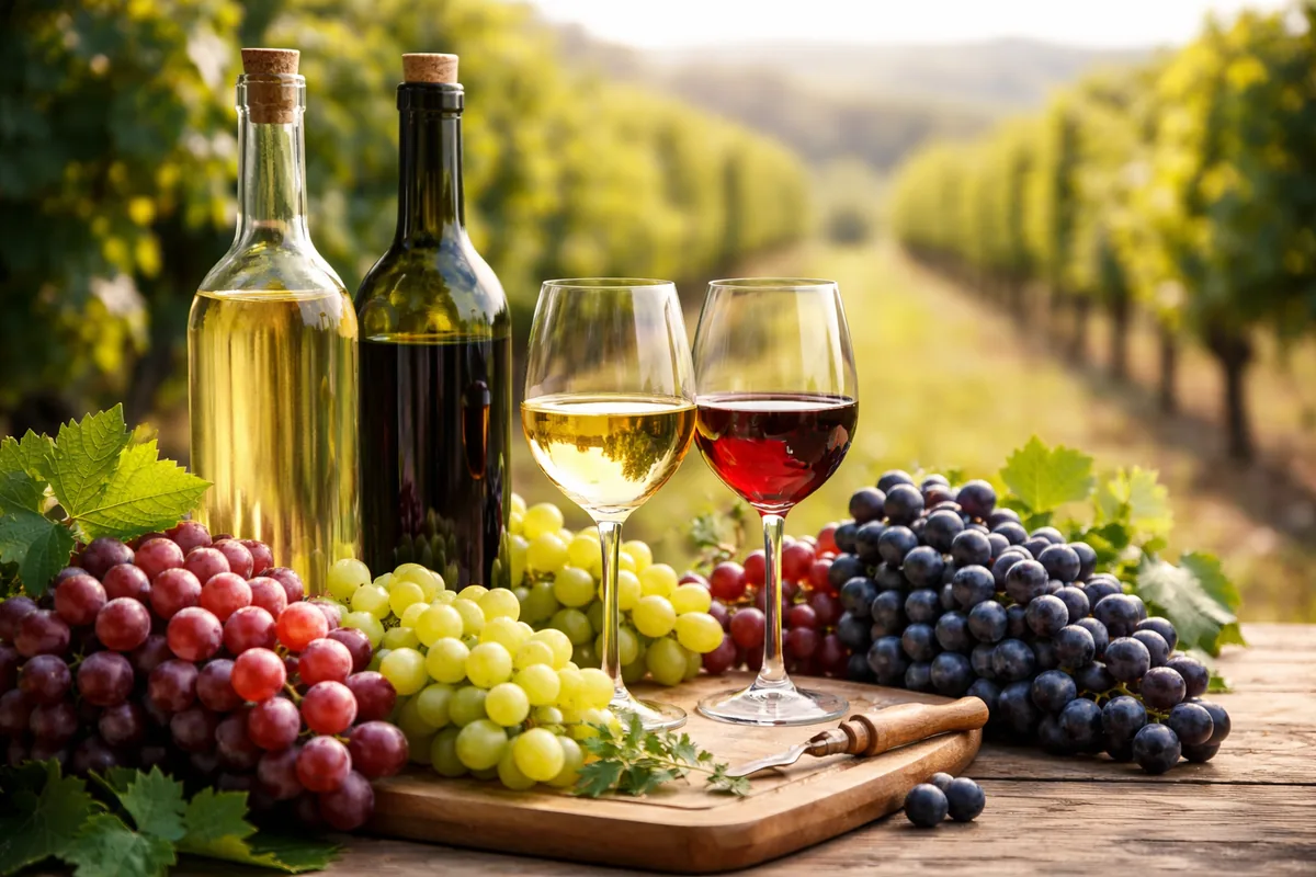 L'influence des variétés de raisins sur le goût du vin