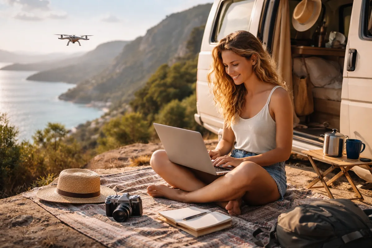 Les bienfaits d'un style de vie nomade sur la créativité