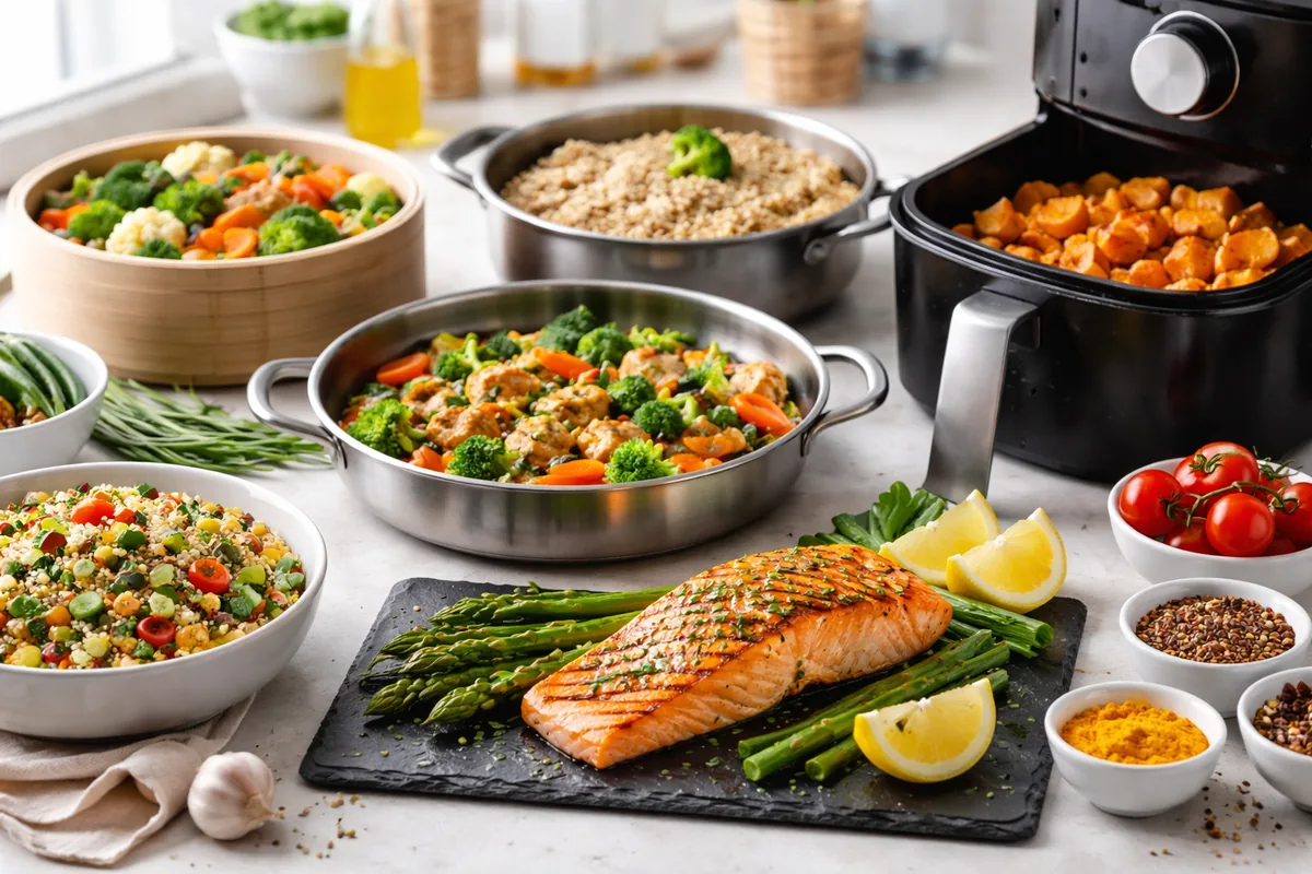 Explorer les techniques de cuisson pour des plats sains et savoureux